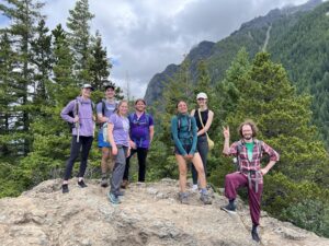 Group hike on Little Si trail